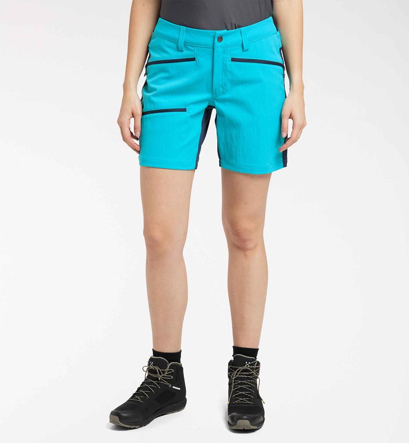 Haglöfs Womens Rugged Flex Shorts Dark Blue New Zealand 72586CMLR